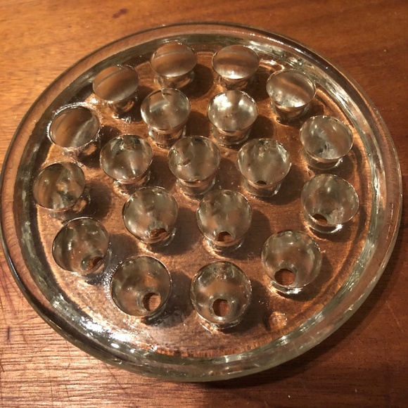 Retro glass flower frog for displaying flower arrangements or for the collector - Picture 6 of 6